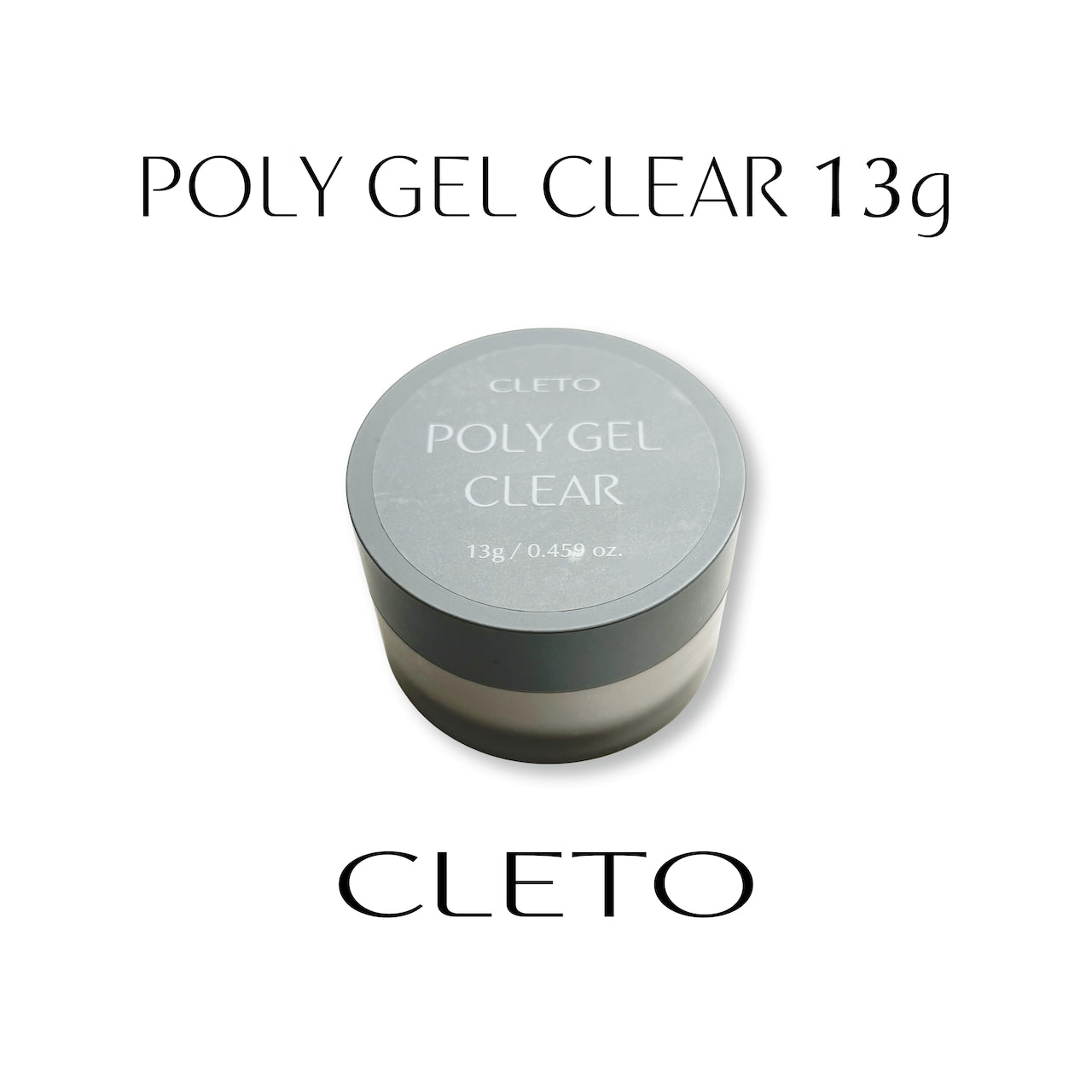 CLETO - POLY GEL CLEAR 13g