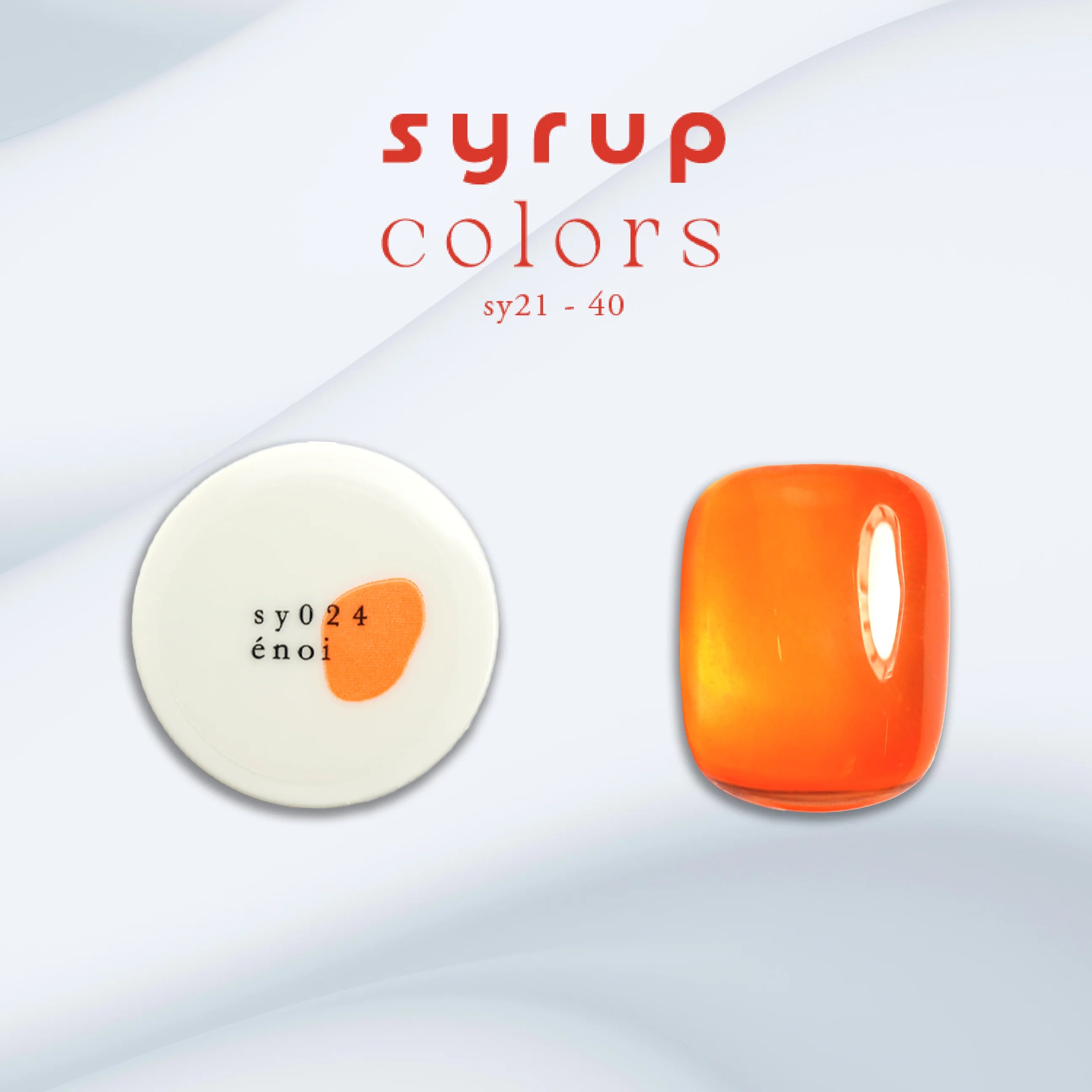 Enoi - SS Syrup Colours sy21-40 (Individuals/Full set)