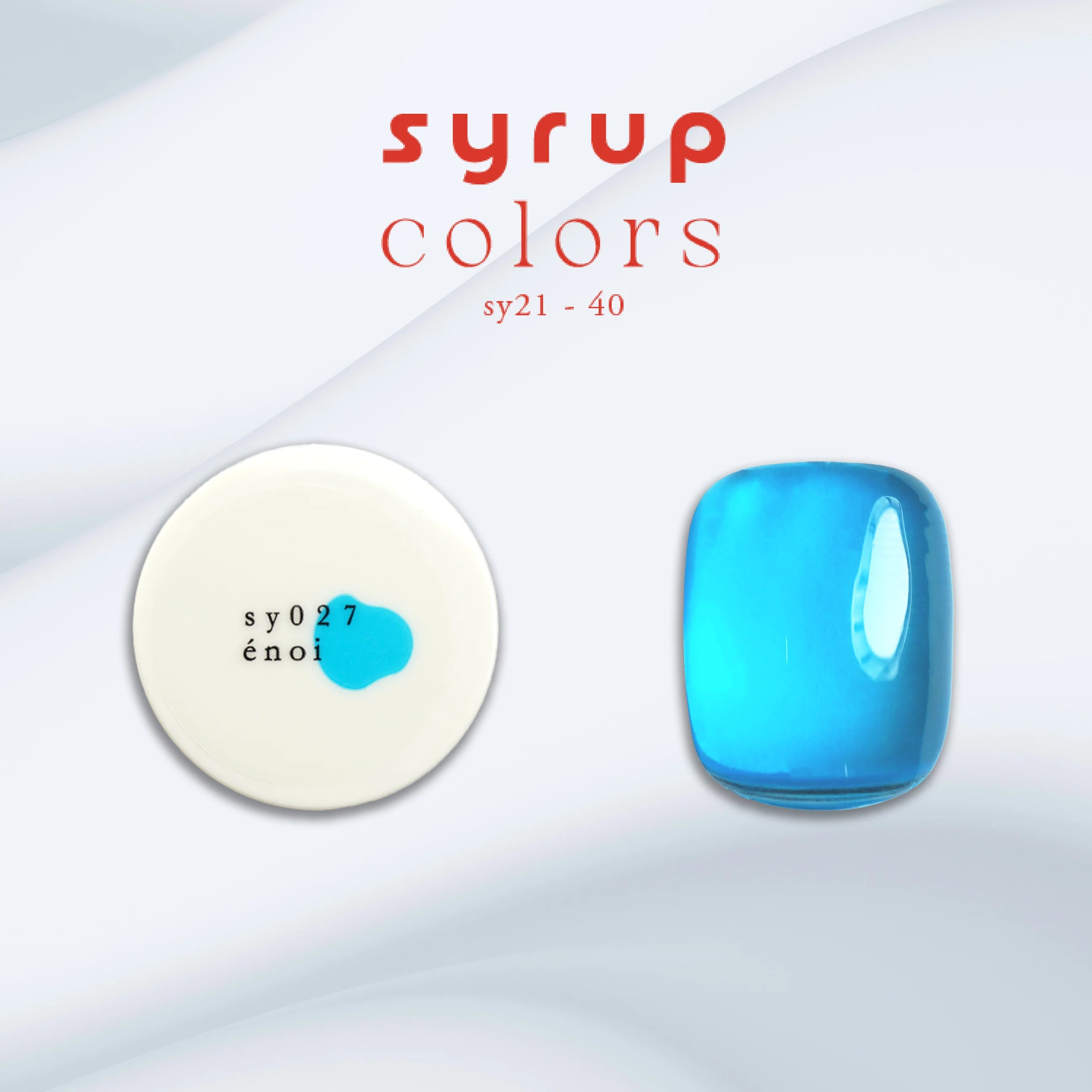 Enoi - SS Syrup Colours sy21-40 (Individuals/Full set)
