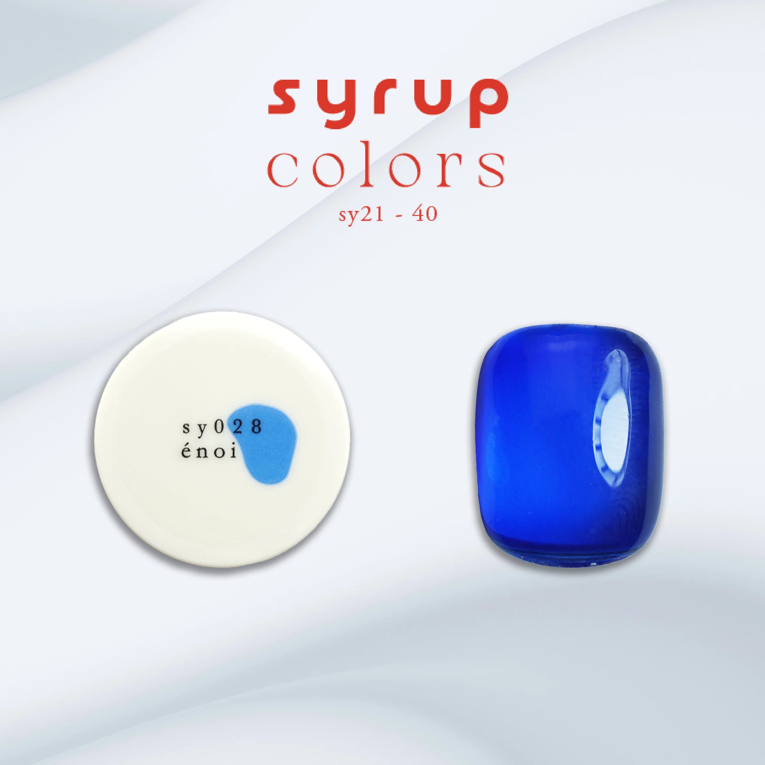 Enoi - SS Syrup Colours sy21-40 (Individuals/Full set)