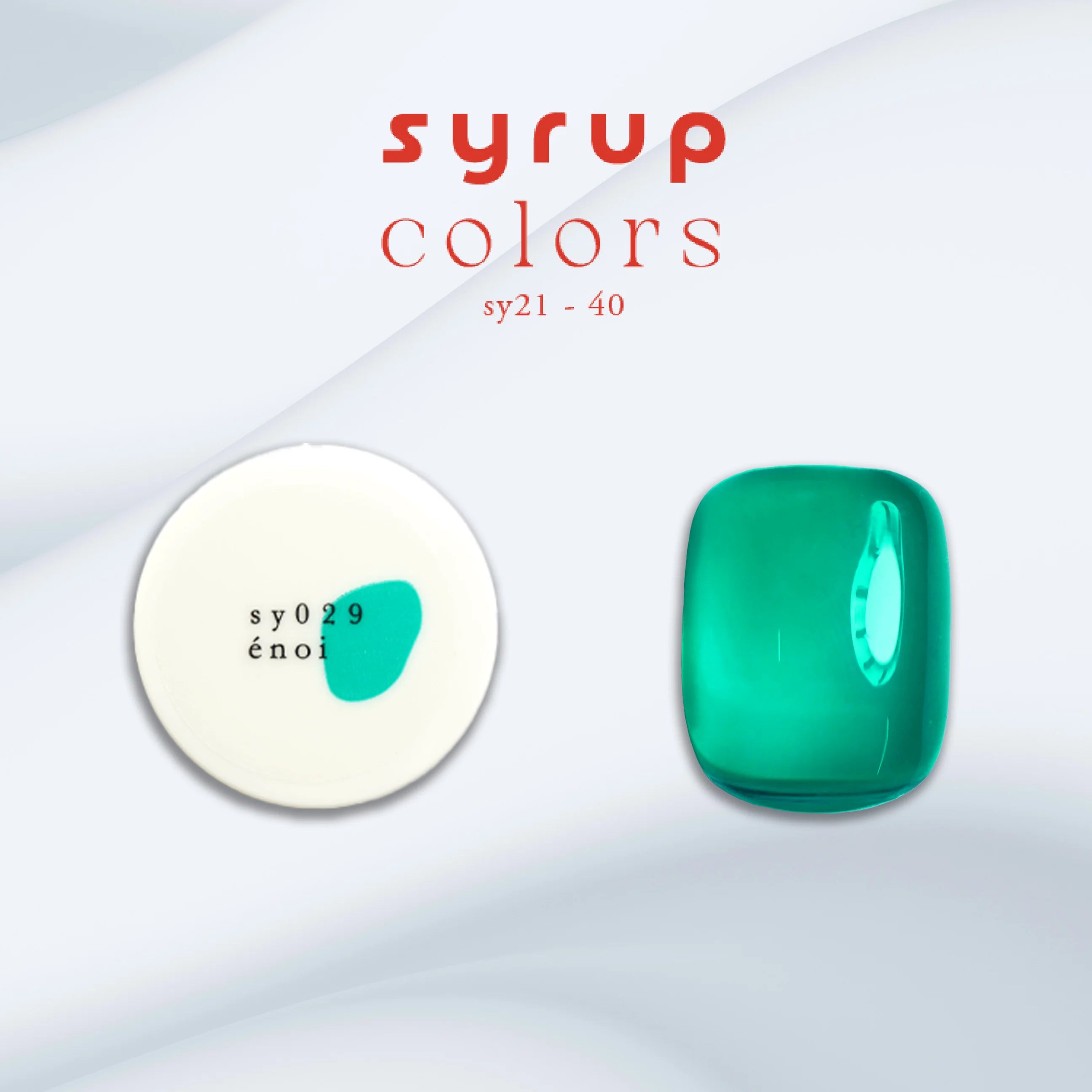 Enoi - SS Syrup Colours sy21-40 (Individuals/Full set)