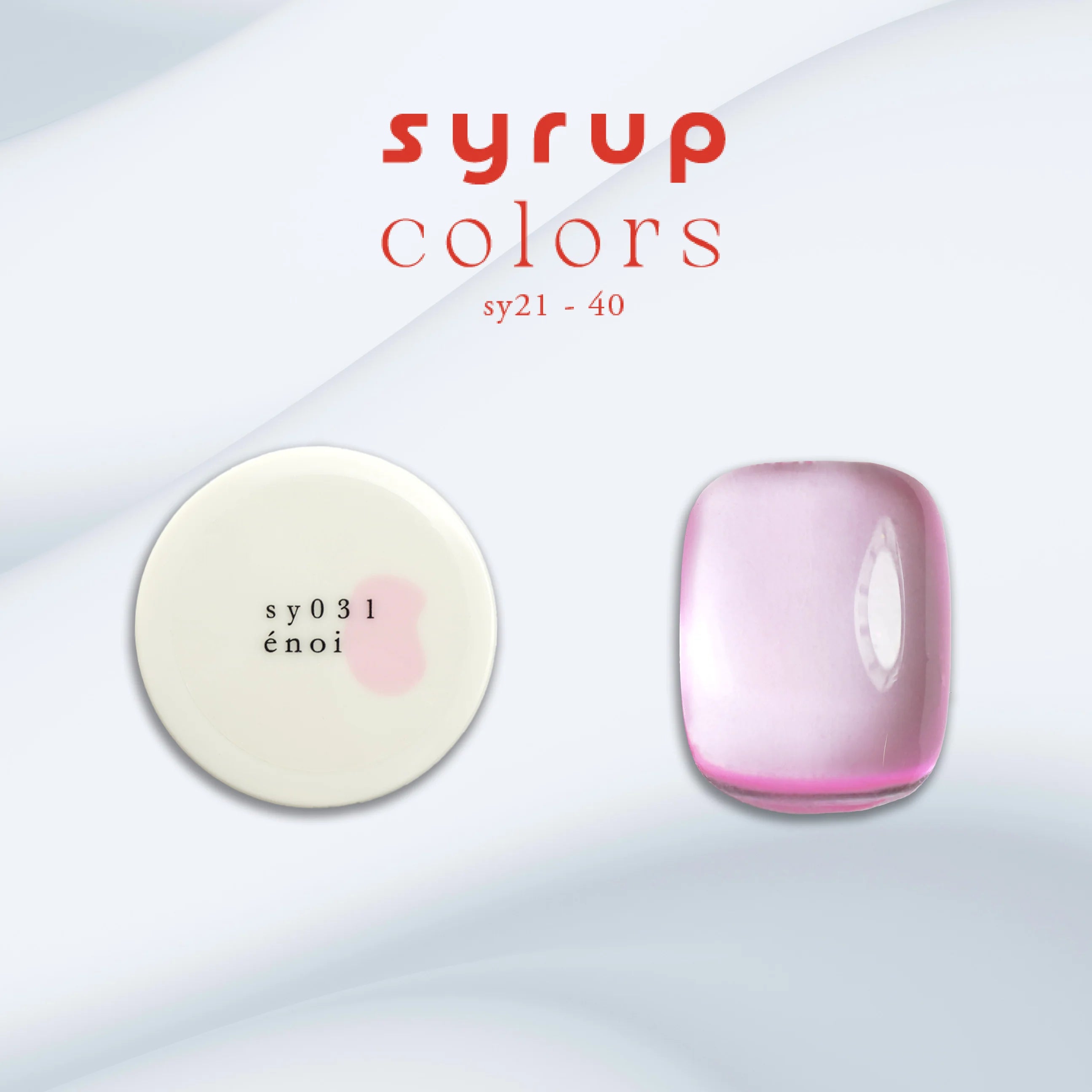 Enoi - SS Syrup Colours sy21-40 (Individuals/Full set)