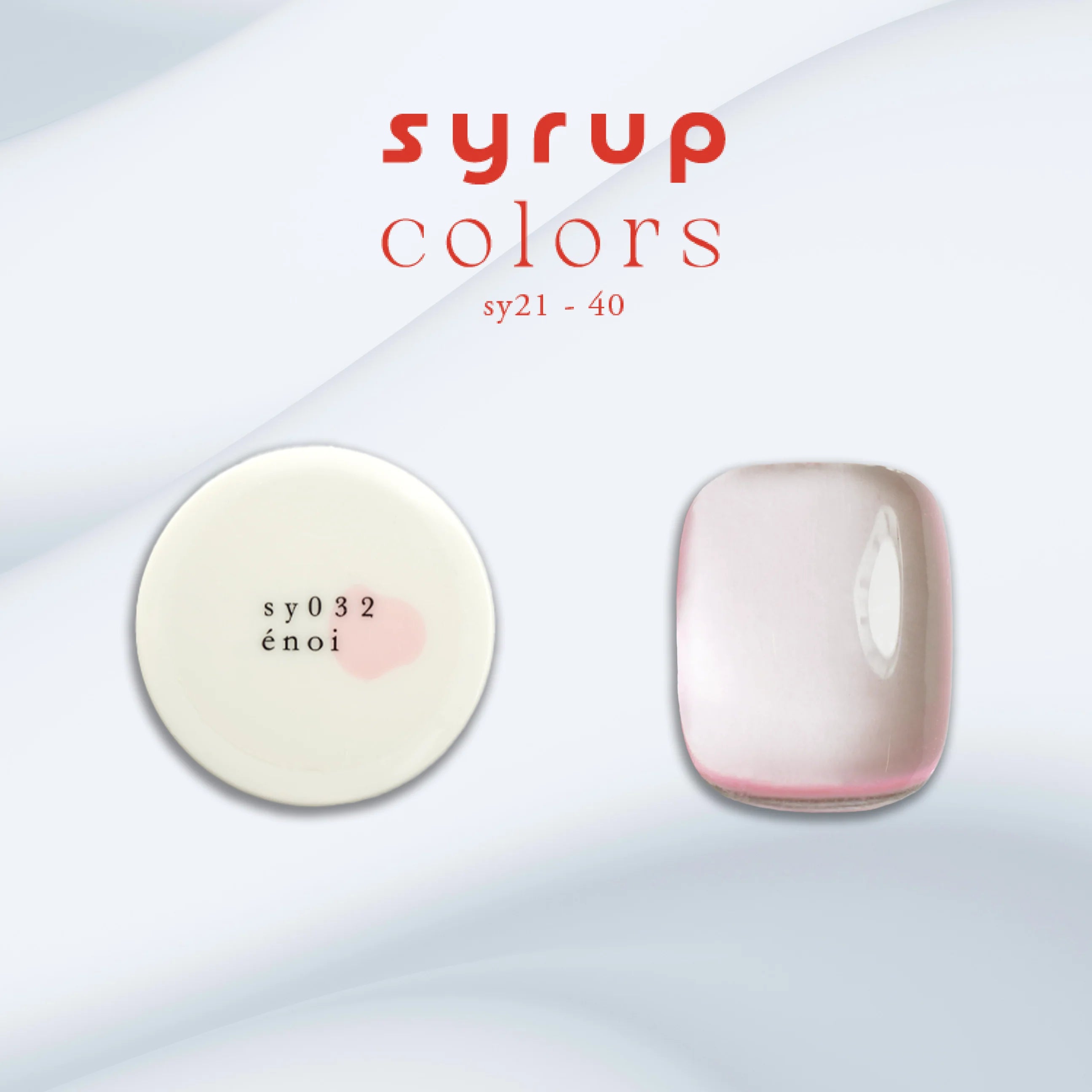 Enoi - SS Syrup Colours sy21-40 (Individuals/Full set)