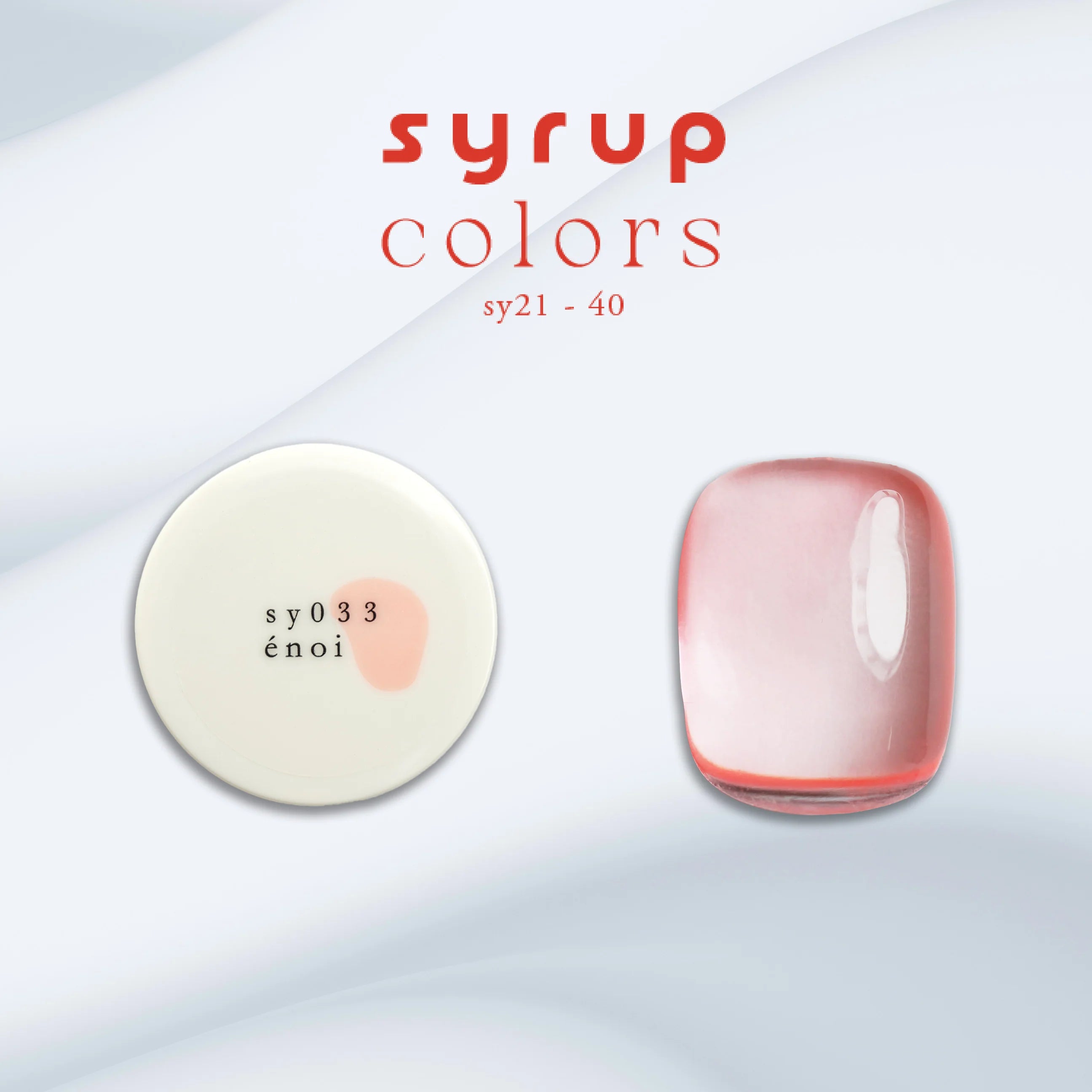 Enoi - SS Syrup Colours sy21-40 (Individuals/Full set)