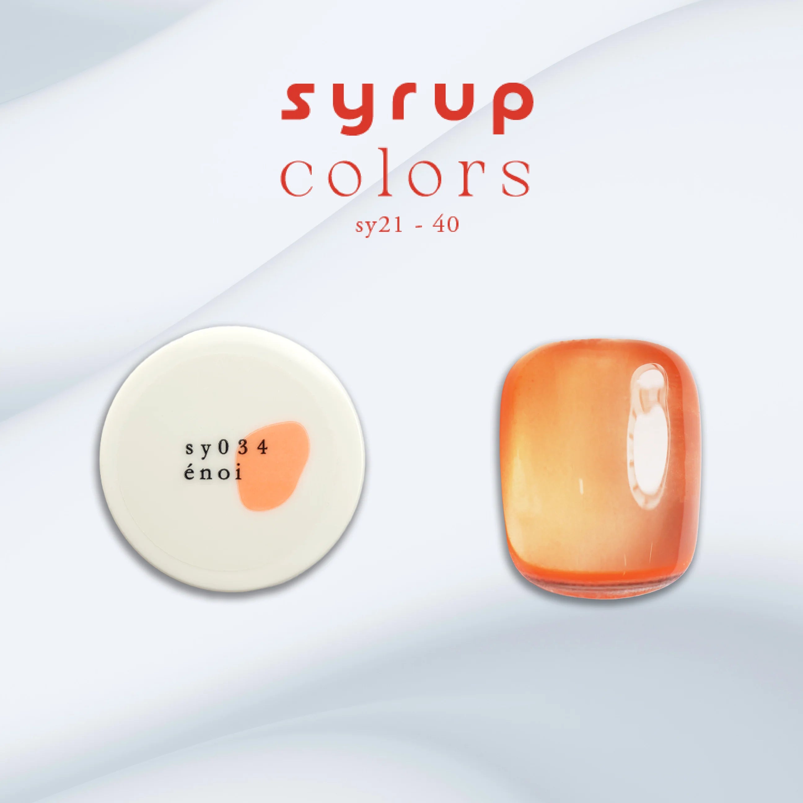 Enoi - SS Syrup Colours sy21-40 (Individuals/Full set)