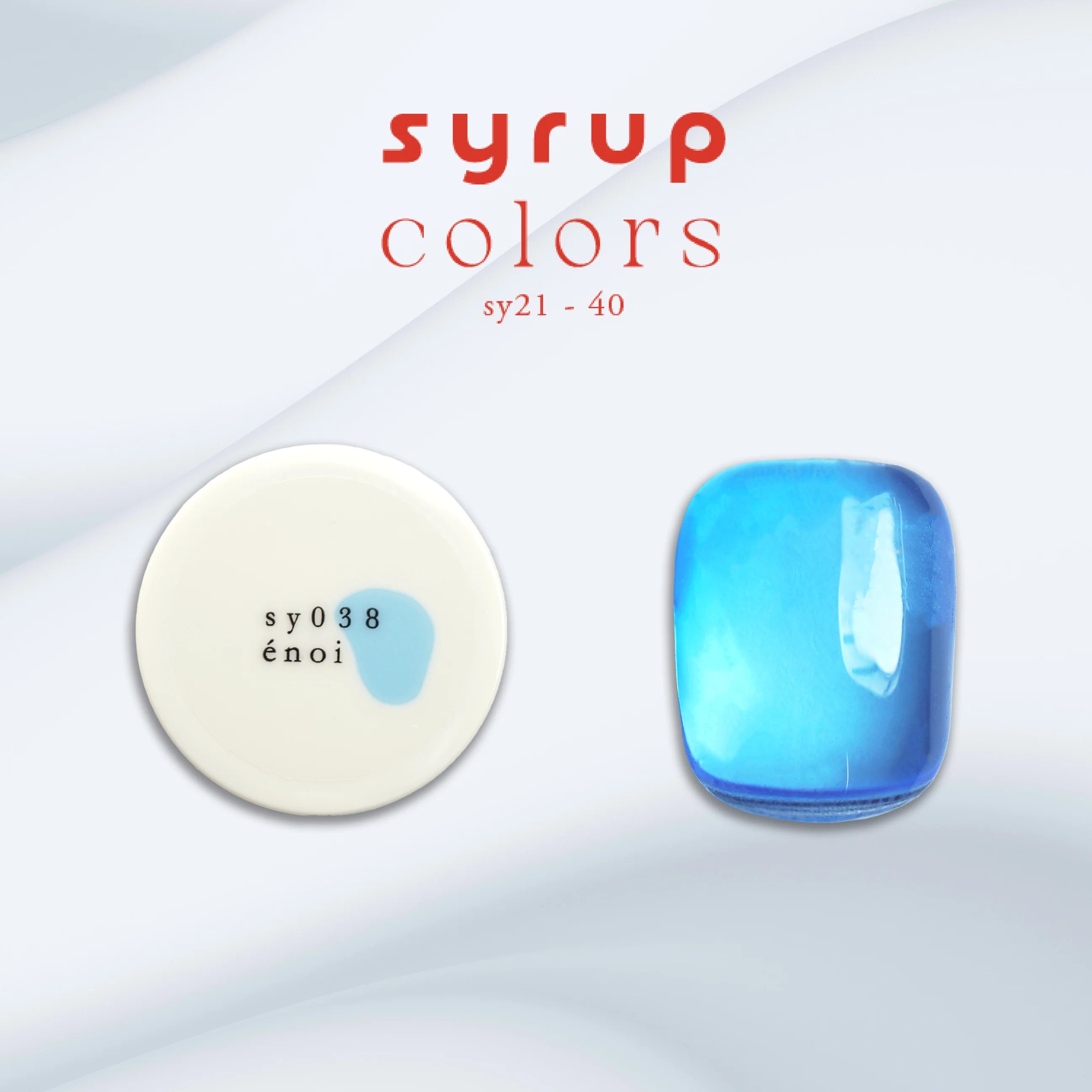 Enoi - SS Syrup Colours sy21-40 (Individuals/Full set)