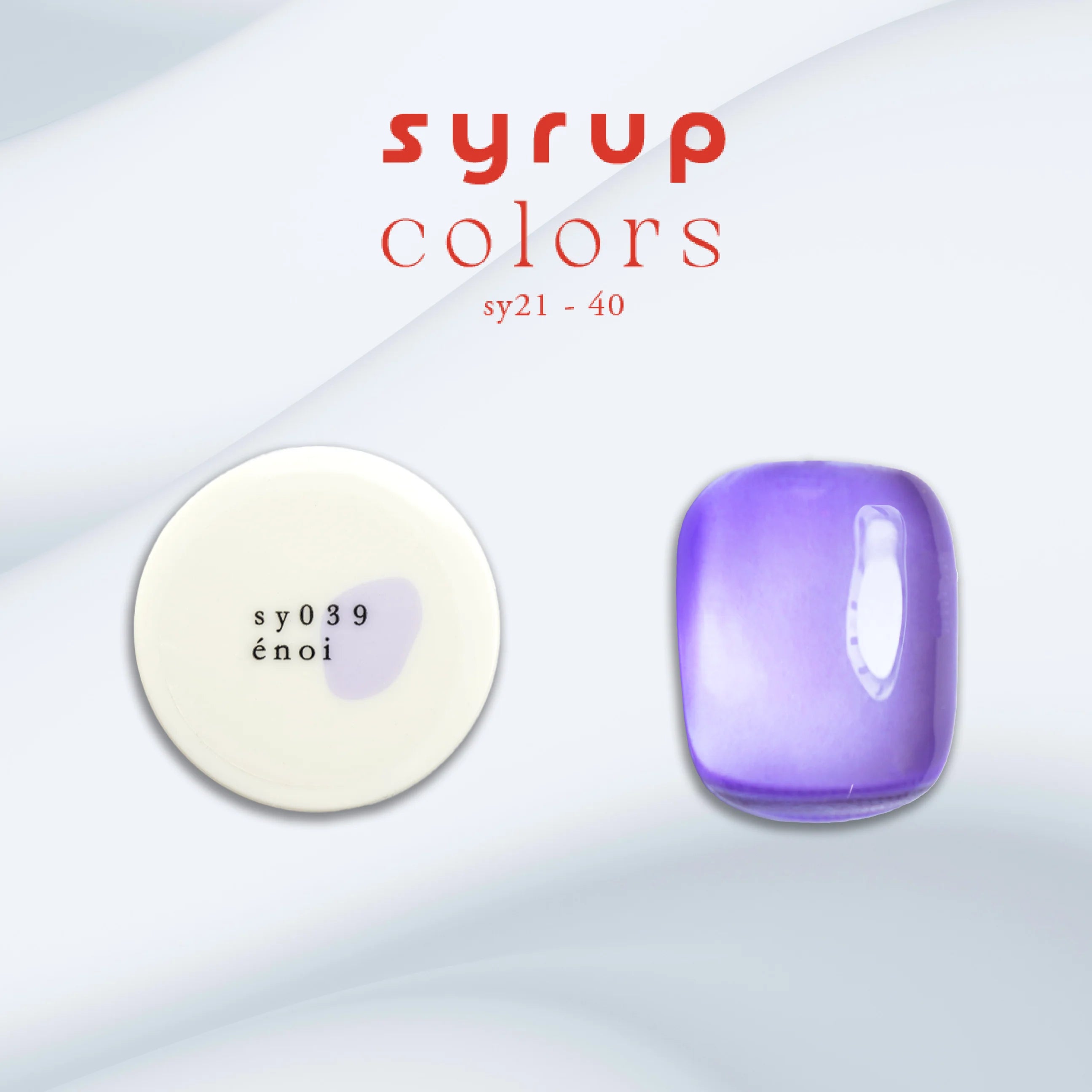 Enoi - SS Syrup Colours sy21-40 (Individuals/Full set)